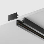 Шинопровод 1м Unity накладной/подвесной черный (однофазный) Maytoni Technical TRX001-111B (220V)