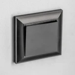 Выключатель одноклавишный (черный матовый) Werkel W1110008 (a051608)