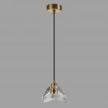 Подвесной светильник Belfast Clifton D33331-1 GL CL (220V, на проводе)