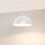 Светодиодный подвесной светильник SP-ALUME-D500xH1500-20W MIX (WH,120 deg, 230V) (Arlight, Металл) 053810 (на проводе, IP33)