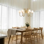 Подвесная люстра Freya Jade FR2039PL-06G (220V, на тросе)