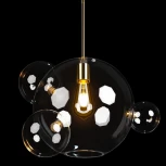 Подвесной светильник Loft It Bolle 2034-P4 (220V, на проводе, шарики, молекулы)