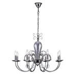 Подвесная люстра Arti Lampadari Lazzaro E 1.1.8 NB (220V, на цепи, подсвечник, свеча)