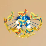 Потолочная люстра Citilux CL603141 (для детской, 220V, для мальчика, самолет)