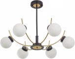 Потолочная люстра на штанге Arte Milano Neapolis-76169 276169/6 BK/GD (220V, шар)