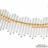 Подвесная люстра Arte Milano Venezia 312011/D800 BS (регулировка яркости, LED, 220V, хрусталь, пульт управления, на тросе, круглые)