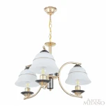 Подвесная люстра Arte Milano Florentia-1240 301240/3 Bk/Gd (220V, на цепи)