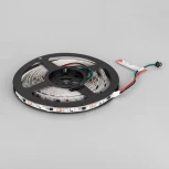 Светодиодная лента SPI-5000-5060-60 12V Cx3 RGB (10mm, 14.4W/m, IP20) (Arlight, бегущий огонь) 026367(1)