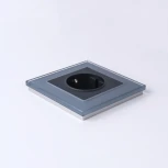 Рамка на 1 пост Favorit (серый,стекло) Werkel W0011115 (a050965)