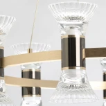 Подвесная светодиодная люстра Вальтер 551012709 (220V, на тросе)