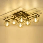 Потолочная люстра на штанге Citilux Бриз CL106265 (220V, шарики)