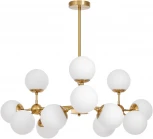 Потолочная люстра на штанге Lumina Deco Zodiak LDP 160-12 MD+WT