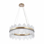 Подвесная люстра Arte Milano Venezia 311033/D800 BS (регулировка яркости, LED, 220V, хрусталь, пульт управления, на тросе, круглые)