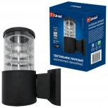 Настенный фонарь уличный Uniel UUL-S11A 60W/E27 IP65 BLACK (220V)