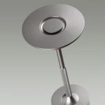 Настольная лампа с аккумулятором 5035/6TL никель/металл/акрил LED 6W 3000K-5700K 300Лм Odeon Light Tet-A-Tet (12V, диммер, сенсорный выключатель, круглые)