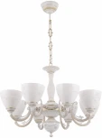 Подвесная люстра Arte Milano AM343659 343659/8 WT+G (220V, на цепи)