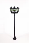 Наземный фонарь Oasis Light PETERSBURG lead GLASS 79808lgB Bl