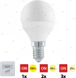 Лампочка светодиодная E14 6W 220V 470 lm 3000K Eglo Lm_led_e14 11583