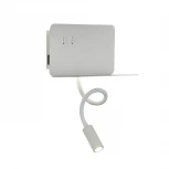 Настенный светильник для чтения с usb-портом ST Luce Pinaggio SL1576.501.02 (LED, 220V, выключатель)