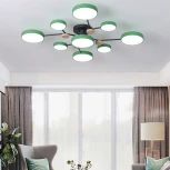 Потолочная люстра с пультом на штанге LED Lu Carte LC-11-1726