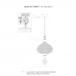 Подвесной светильник Lightstar Genni 798031 (220V, на проводе, круглые)