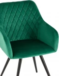 Стул вращающийся Дастин велюр зеленый УТ000036169