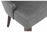 Обеденный стул Woodville Elegance dark walnut / fabric grey 11026