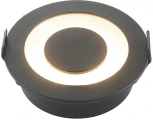 Точечный встраиваемый светильник DK2500-BK (LED, 220V)