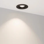 Встраиваемый точечный светильник MS-ATOLL-BUILT-TURN-R94-10W Day4000 (BK, 60 deg, 230V) (Arlight, IP54 Металл) 044620 (LED)