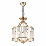 Подвесная люстра Aployt Romen APL.809.03.04 (220V, хрусталь, на цепи, свеча, круглые)