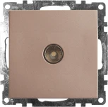 ТВ-розетка (шампань) Stekker Катрин 39600