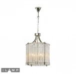 Подвесная люстра iLamp Manhattan P2554-4 NIC (220V, на цепи, круглые)