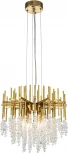 Подвесная люстра (12052/6P Gold) Indigo Cappella V000602 (220V, хрусталь, на тросе)