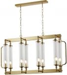 Подвесная люстра Crystal Lux TOMAS SP8 L1000 BRASS (220V, на цепи)
