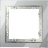 Рамка на 1 пост (сталь, стекло) Voltum S70 VLS110105