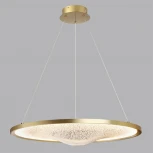 Подвесной светильник Odeon Light Fuso 7047/41L бронзовый/металл/акрил LED 41W 3000K 220V (на проводе, круглые)