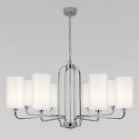 Умная подвесная люстра Eurosvet Purezza 60128/8 хром