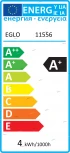 Лампочка светодиодная филаментная E27 4W 220V 220 lm 2200K белое теплое свечение Eglo Lm_led_e27 11556