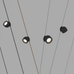 Трековый светильник 48V Denkirs Belty Spot DK5541-BK (LED)