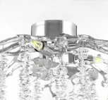Потолочная люстра хрустальная Arte Milano Milan23 233001/D360/3/A Cr (220V)