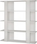 Стеллаж Прямые TITA BOOKCASE (ЛДСП/Белый) LEVE