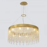 Подвесная люстра хрусталь Crystal Lux AQUA SP12