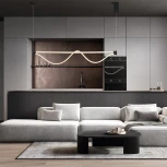 Подвесной светильник с гибким неоном Mantra Fugaz 8951 (LED, 220V, на тросе)