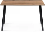 Стол Notta Тринити Лофт 120 25 мм черный матовый / дуб делано темный 489635