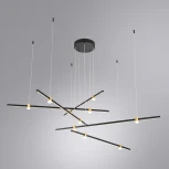 Подвесной светильник Arte Lamp Errai A2195SP-5BK (LED, 220V, на тросе)