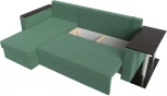 Диван угловой Атланта Лайт левый угол (Зеленый/Рогожка) Лига Диванов арт.121166L