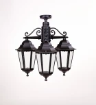 Потолочный светильник уличный Oasis Light PETERSBURG M 79870MA/3 Bl (220V, фонарь, IP44)
