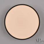 Потолочный светильник круглый светодиодный с пультом APL LED Toscana 3315.XM302-2-267/12W Black (220V, круглые)