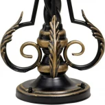 Наземный фонарь Кузнечное дело Квадро 26-001-ЧЗ (220V, ковка, под старину, IP54)