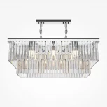 Подвесная люстра Maytoni Revero MOD085PL-08CH (220V, хрусталь, подвески, на цепи)